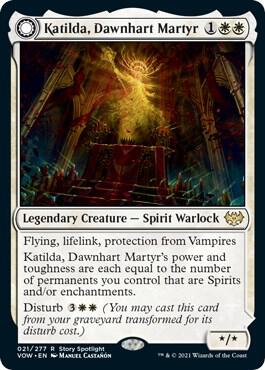 Katilda, Dawnhart Martyr card image