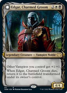 Edgar, Charmed Groom (Showcase) card image