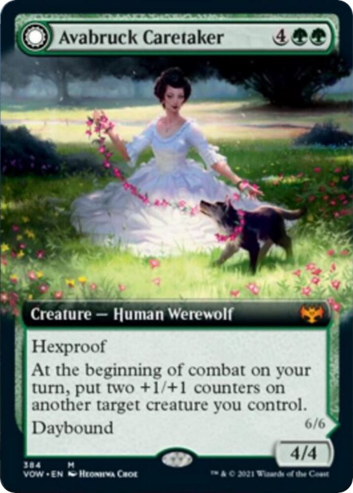 Avabruck Caretaker (Extended Art) card image