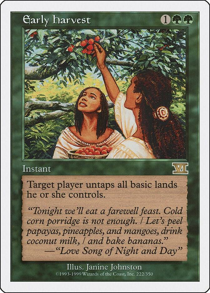 Early Harvest card image