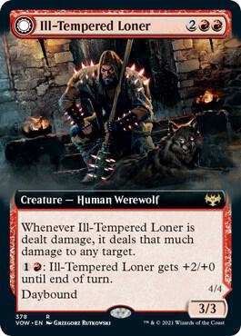 Ill-Tempered Loner (Extended Art) card image