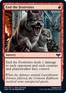 End the Festivities card image