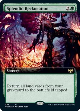Splendid Reclamation (Extended Art) card image