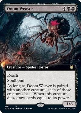 Doom Weaver (Extended Art) card image