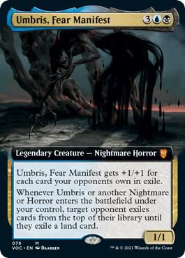 Umbris, Fear Manifest (Extended Art) card image