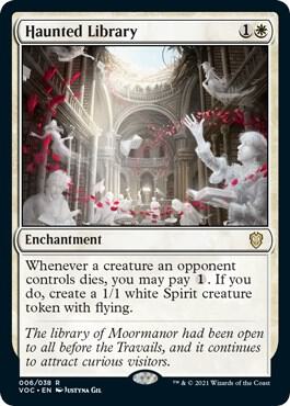 Haunted Library card image