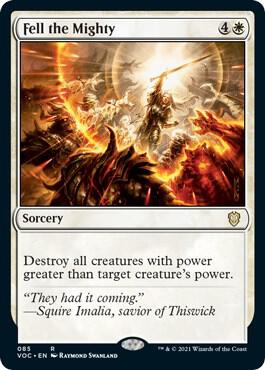Fell the Mighty card image