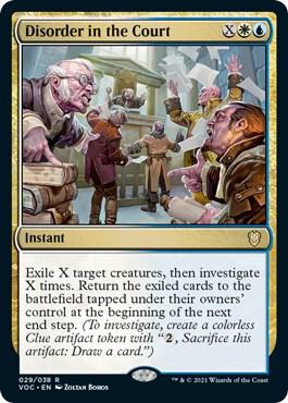 Disorder in the Court card image