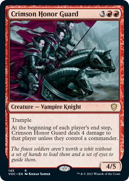 Crimson Honor Guard card image