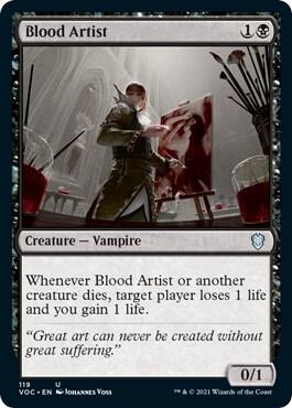 Blood Artist card image