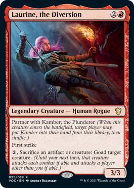 Laurine, the Diversion card image