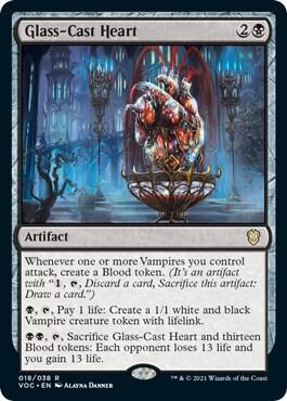 Glass-Cast Heart card image
