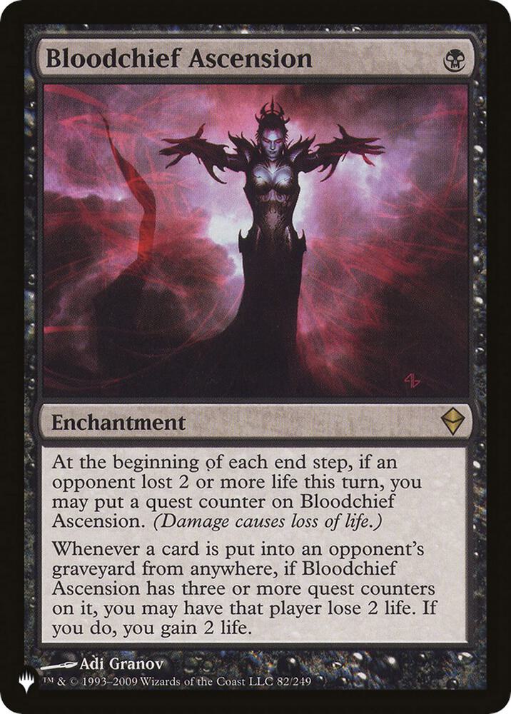 Bloodchief Ascension card image