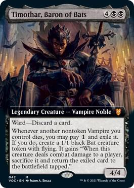 Timothar, Baron of Bats (Extended Art) card image