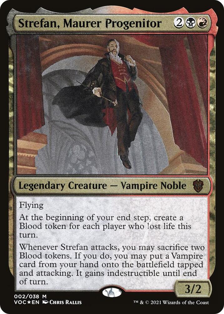 Strefan, Maurer Progenitor (Display Commander) - Thick Stock card image