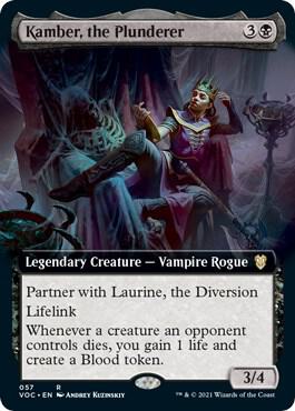Kamber, the Plunderer (Extended Art) card image