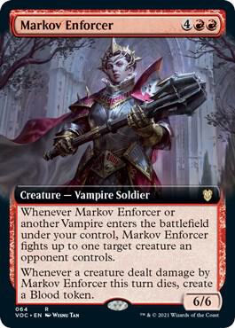 Markov Enforcer (Extended Art) card image