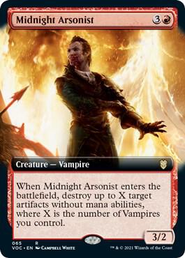 Midnight Arsonist (Extended Art) card image