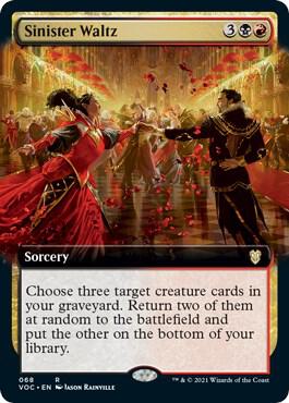 Sinister Waltz (Extended Art) card image