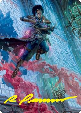 Kaya, Geist Hunter Art Card (Gold-Stamped Signature) card image