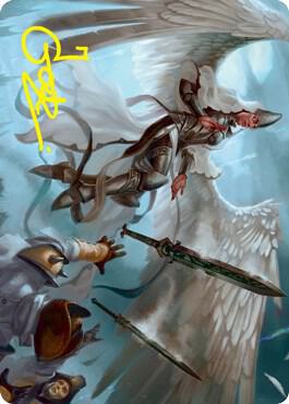 Angelic Quartermaster Art Card (Gold-Stamped Signature) card image