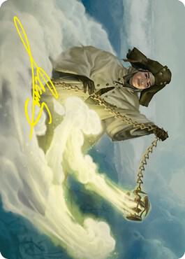 Traveling Minister Art Card (Gold-Stamped Signature) card image