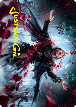 Bloodsoaked Reveler Art Card (Gold-Stamped Signature) card image