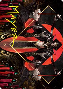 Gift of Fangs Art Card (Gold-Stamped Signature) card image