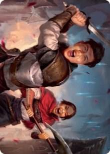 Daybreak Combatants Art Card card image