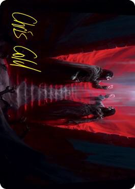 Vampires' Vengeance Art Card (Gold-Stamped Signature) card image
