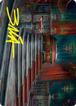 Edgar Markov's Coffin Art Card (Gold-Stamped Signature) card image