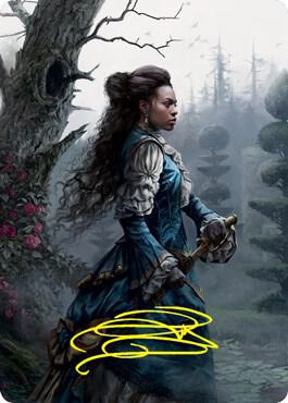 Mina Harker Art Card (Gold-Stamped Signature) card image