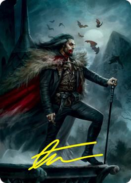 Dracula, Blood Immortal Art Card (Gold-Stamped Signature) card image