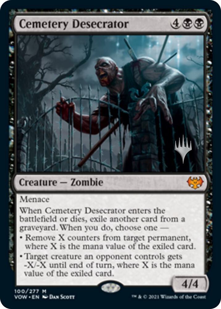 Cemetery Desecrator card image
