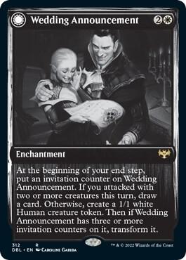 Wedding Announcement card image