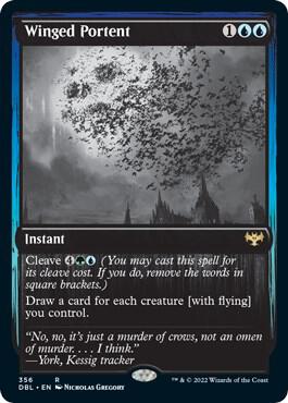 Winged Portent card image