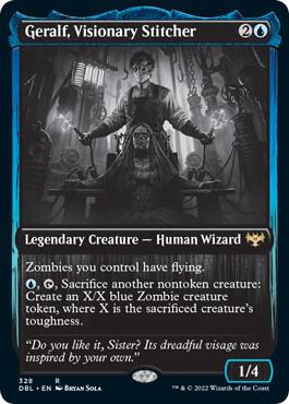Geralf, Visionary Stitcher card image