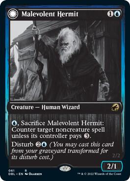 Malevolent Hermit card image