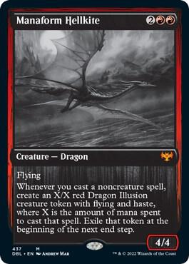 Manaform Hellkite card image
