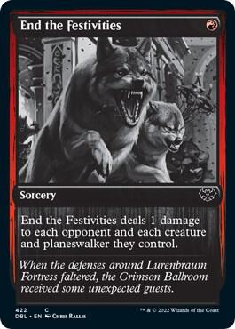 End the Festivities card image
