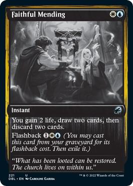 Faithful Mending card image