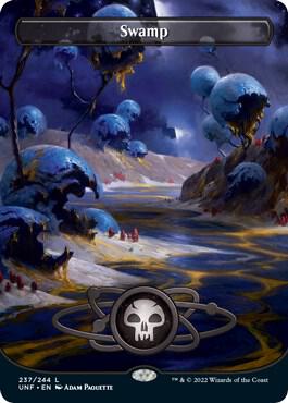 Swamp (237) (Borderless) card image