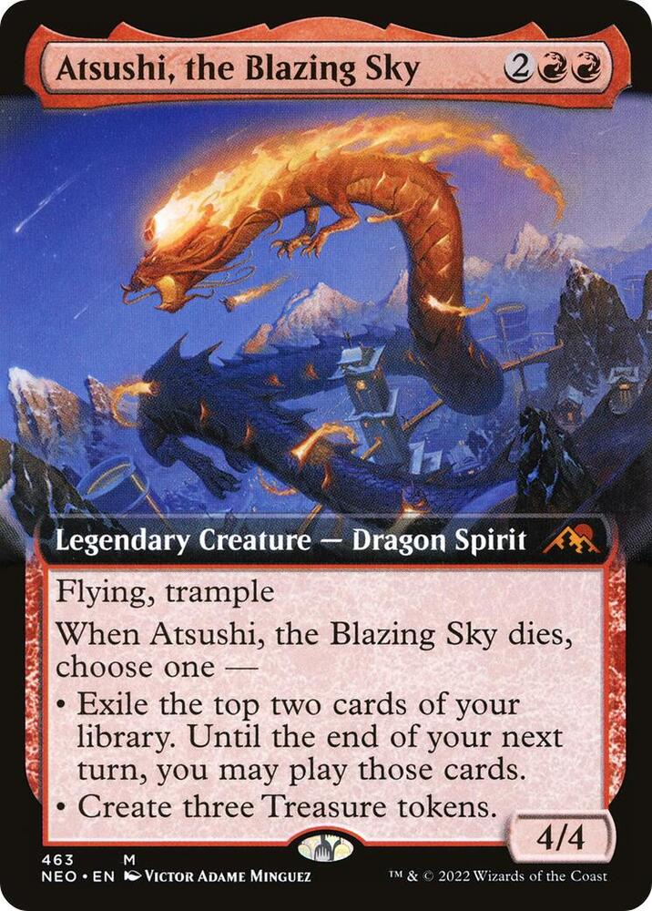 Atsushi, the Blazing Sky (Extended Art) card image