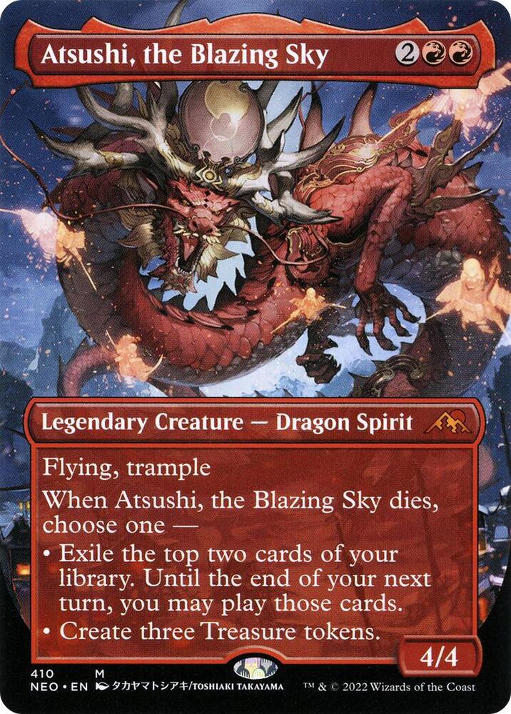 Atsushi, the Blazing Sky (Borderless) card image
