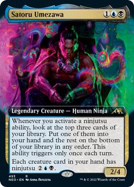 Satoru Umezawa (Extended Art) card image