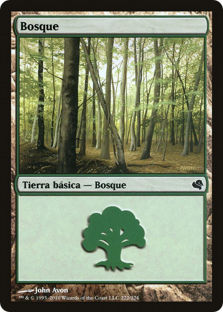 Forest (Spanish) - "Bosque" (222) card image