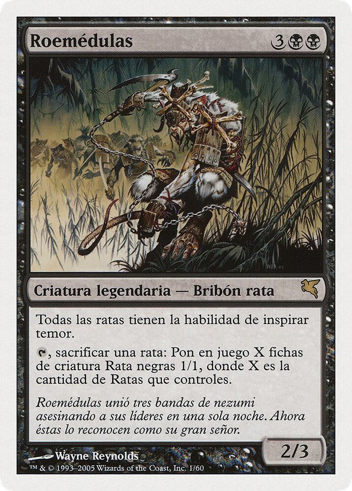 Marrow-Gnawer (Spanish) - "Roemedulas" card image