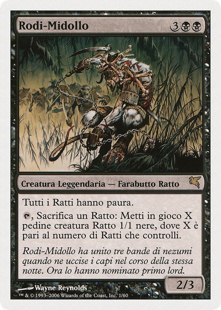 Marrow-Gnawer (Italian) - "Rodi-Midollo" card image