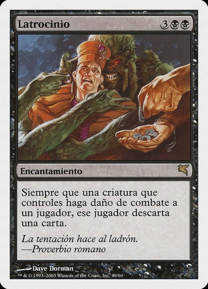 Larceny (Spanish) - "Latrocinio" card image
