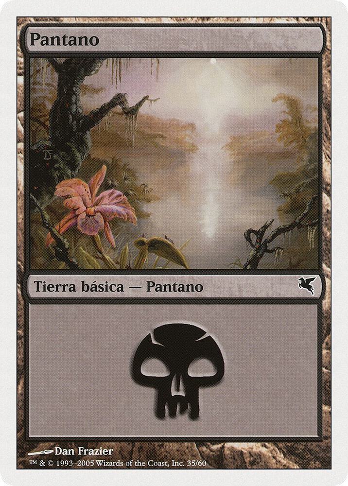 Swamp (Spanish) - "Pantano" (A35) card image
